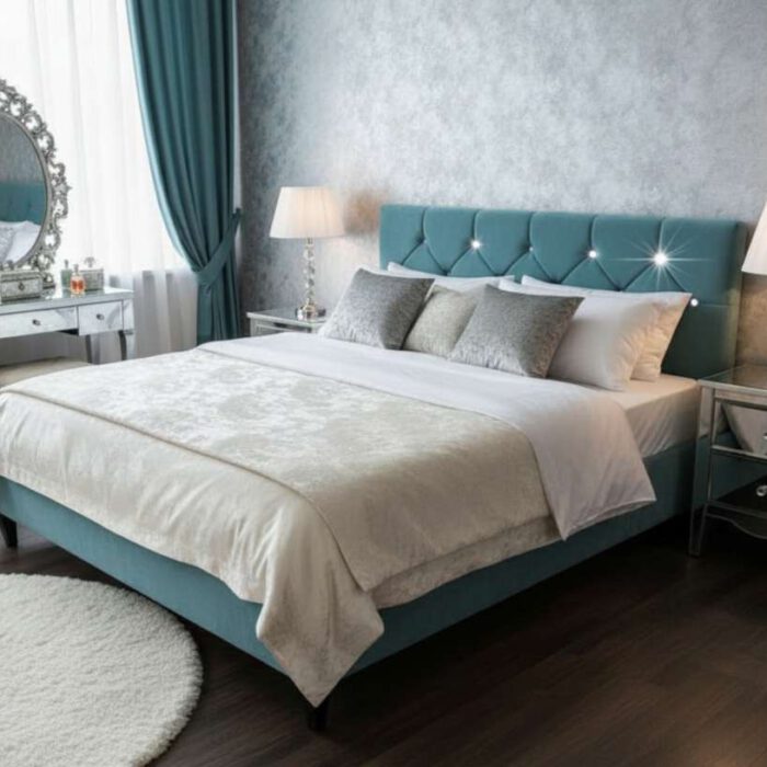 Łoże romby kryształki