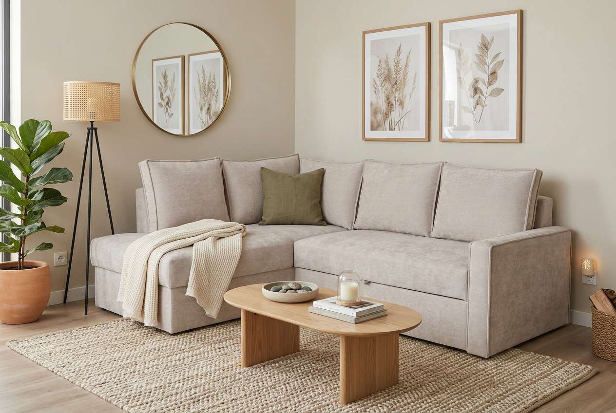 Narożnik rubin zabudowany szycie city