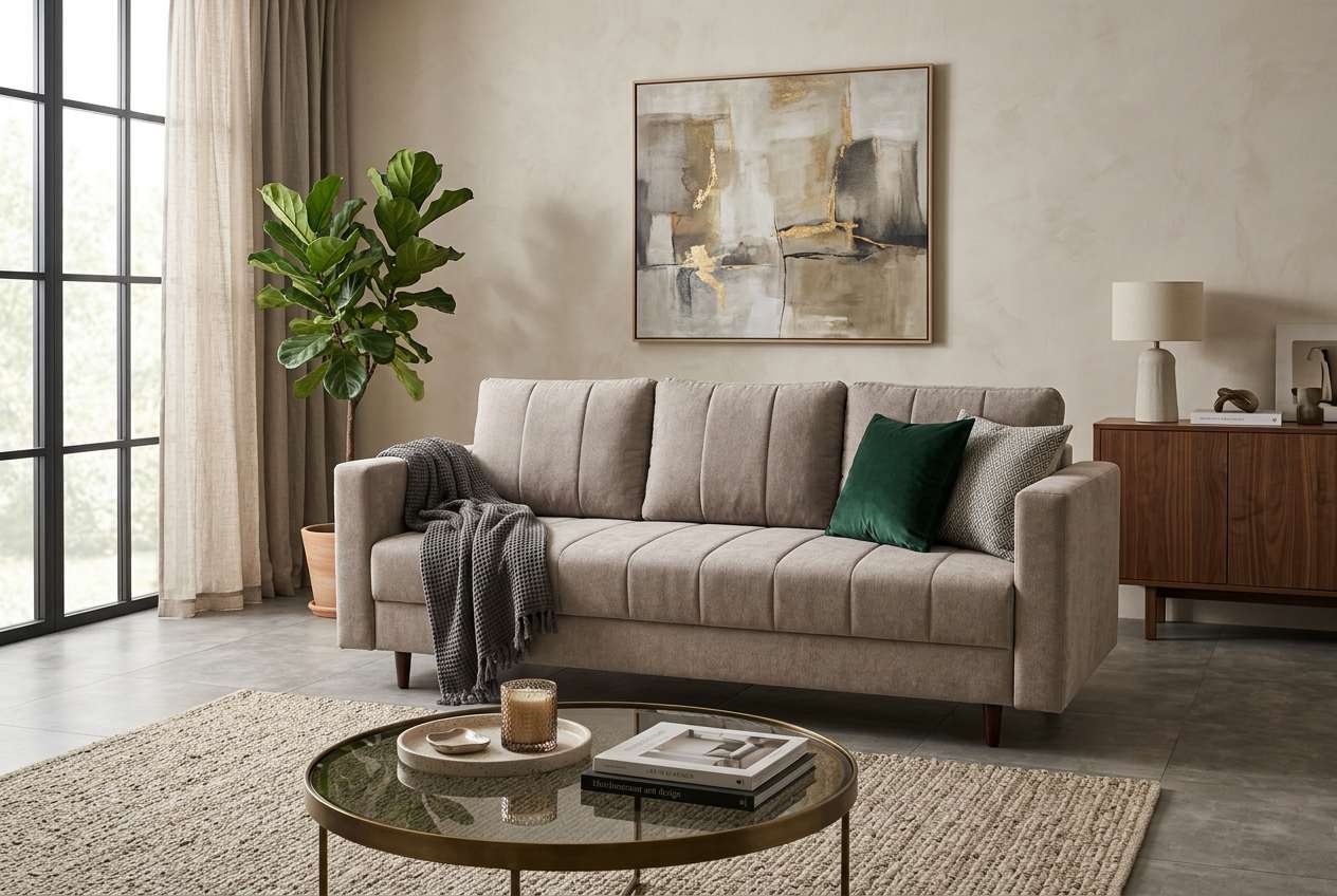 Sofa polo pasy